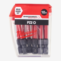 Біта Milwaukee Schockwave PZ2 50мм 10pcs. (4932430866)