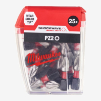 Біта Milwaukee Shockwave PZ2 25мм 25pcs. (4932430864)