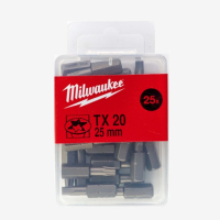 Біти Milwaukee TX20 25мм 25pcs. (4932399596)