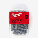 Біти Milwaukee TX10 25мм 25pcs. (4932399594)