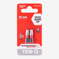 Біта Milwaukee Shockwave TX30 25мм 2pcs. (4932430885)
