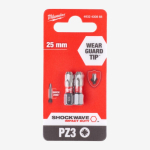 Біта Milwaukee Shockwave PZ3 25мм 2pcs. (4932430868)