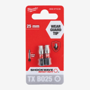 Біта Milwaukee Shockwave TX BO25 25мм 2pcs. (4932471583)