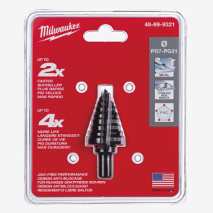 Ступінчасте свердло Milwaukee Step Drill для PG7-PG21 (48899321)