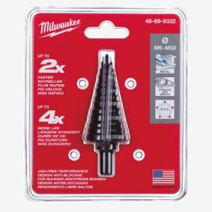 Ступінчасте свердло Milwaukee Step Drill М6-М32мм (48899332)