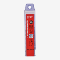 Сверло по металлу THUNDERWEB HSS-G Milwaukee DIN338 4.2x75мм 10pcs. (4932352385)