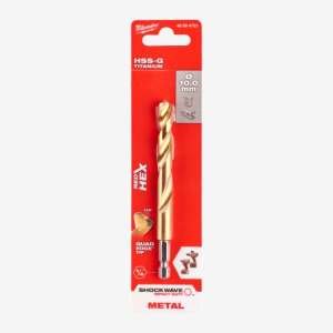 Свердло по металу RedHEX HSS-G TiN Milwaukee 10.0мм (48894723)