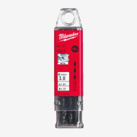 Сверло по металлу HSS-R Milwaukee DIN338 3.0мм 10pcs. (4932363464)
