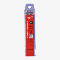 Свердло по металу THUNDERWEB HSS-G Milwaukee DIN338 4.5x80мм 10pcs. (4932352386)