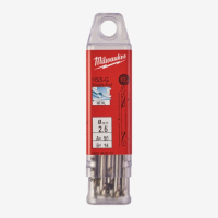 Сверло по металлу HSS-G Milwaukee DIN1412 2.5мм двустороннее 10 шт. (4932352222)