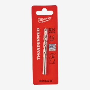 Свердло по металу THUNDERWEB HSS-G Milwaukee DIN338 4.8x86мм (4932352355)