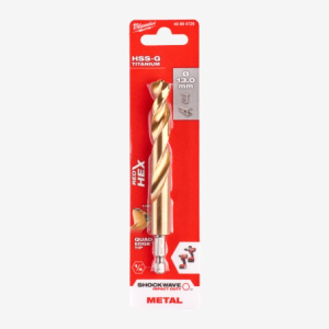 Свердло по металу RedHEX HSS-G TiN Milwaukee 13.0мм (48894729)