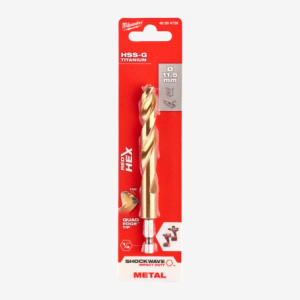 Свердло по металу RedHEX HSS-G TiN Milwaukee 11.5мм (48894726)