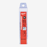Свердло по металу THUNDERWEB HSS-G Milwaukee DIN338 4.7х80мм 10pcs. (4932459851)