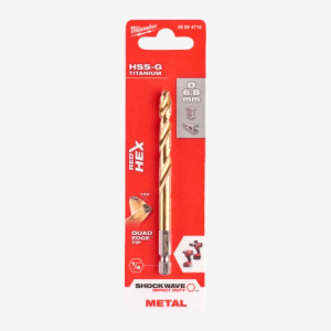 Свердло по металу RedHEX HSS-G TiN Milwaukee 6.8мм (48894716)