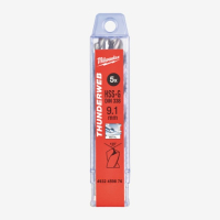 Сверло по металлу THUNDERWEB HSS-G Milwaukee DIN338 9.1х125мм 5pcs. (4932459876)