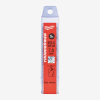 Свердло по металу THUNDERWEB HSS-G Milwaukee DIN338 7.8х117мм 5pcs. (4932459868)