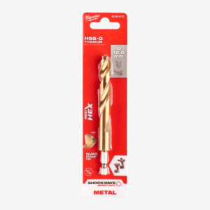 Свердло по металу RedHEX HSS-G TiN Milwaukee 12.0мм (48894727)