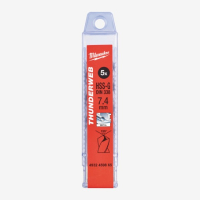 Свердло по металу THUNDERWEB HSS-G Milwaukee DIN338 7.4х109мм 5pcs. (4932459865)
