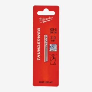 Свердло по металу THUNDERWEB HSS-G Milwaukee DIN338 2.0x49мм 2pcs. (4932352347)