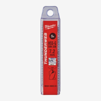 Свердло по металу THUNDERWEB HSS-G Milwaukee DIN338 7.2x109мм 5pcs. (4932430551)