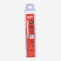 Сверло по металлу THUNDERWEB HSS-G Milwaukee DIN338 4.6х80мм 10pcs. (4932459850)