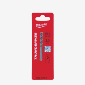 Свердло по металу THUNDERWEB HSS-G Milwaukee DIN338 3.0x61мм 2pcs. (4932352349)