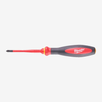 Отвертка VDE диэлектрическая тонкая Milwaukee PZ1х80мм (4932471450)