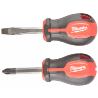 Набір коротких викруток магнітних Milwaukee 2pcs. (4932471810)