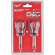 Набор коротких магнитных отверток Milwaukee 2pcs. (4932471810)