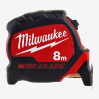 Рулетка метрическая MILWAUKEE WIDE BLADE, 8м (33мм)