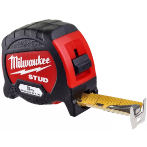 Рулетка магнитная метрическая MILWAUKEE STUD, 5м + открывалка для бутылок