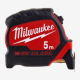 Рулетка метрическая MILWAUKEE WIDE BLADE, 5м (33мм)
