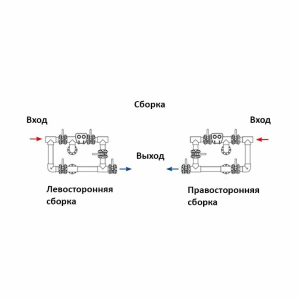 П'ятикранова обв'язка Hayward HCB2504UN, 250 мм