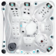 Гідромасажний басейн Passion Spas Admire (230х230х91 см), Сріблясто-білий