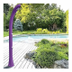 Душ солнечный Aquaviva So Happy с мойкой для ног, фиолетовый DS-H221VO, 28 л