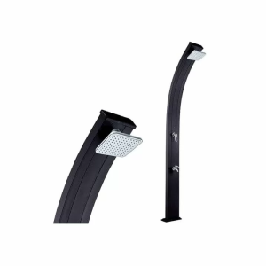 Душ солнечный Aquaviva Spring с мойкой для ног, антрацит DS-A122NO, 30 л