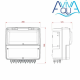 Станция контроля качества воды Aquaviva K800 Kontrol pH-Rx-Cl-t°