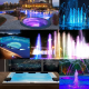 Прожектор світлодіодний Aquaviva HT201S 252LED 18 Вт RGB (AISI-316) + заставна