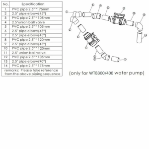 Противоток Aquaviva WTB400T 80 м3/ч (380В)