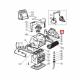Бічна кришка RCX13200 до пилососів Hayward моделі TigerShark, TigerShark QC