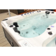 Плавательный SPA бассейн Passion Spas Fitness 1 (400x228x126 см), Серебристо-белый