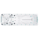 Плавательный SPA бассейн Passion Spas Vitality Deep (708x225x155 см), Серебристо-белый