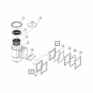 Фланец скиммера Emaux EM0010 Standard 01051047