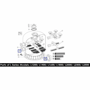 Фланець з'єднувальний Emaux L2300-2500 (1151099)
