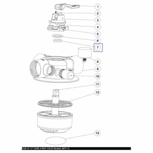 Кільце ущільнювача Emaux для ротора крана MPV16 2011095