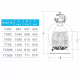 Фільтр Emaux T450 Volumetric (8 м3/год, D457)