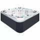 Гидромассажный бассейн Passion Spas Excite Mighty Wave (224x224x91 см), Серебристо-белый