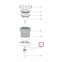 Гайка зажимная Aquaviva для UL/Led-P50
