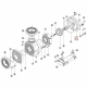 Фланец насоса Hayward HCP KAL RPUM0017.06R/RBH0008.05R